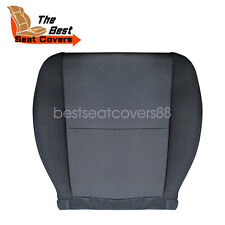 Passenger Bottom Cloth Seat Cover Fits Chevy Silverado 2007 08-2014 Black