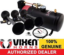 Train Horn Kit For Truckcarsemi Loud System 1g Air Tank 150psi 3 Trumpets