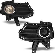 Fog Lights For 2013 2014 2015 2016 Ford Fusion Bumper Lamps Wwiring Black Smoke