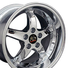 Npp Fit 17x10.517x9 Wheels Ford Mustang Cobra R Dd Style Chrome Wheels Set