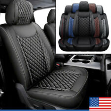 Leather Full Set Car Seat Cover Fits For Dodge Ram 2009-2021 1500 2500 3500