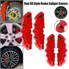 4x 3d Car Disc Brake Caliper Covers Front Rear Accessories For 18-24inch Wheel