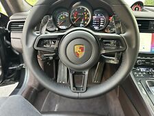 Porsche Carbon Fiber Magnetic Paddle Shifters For 718macan991.2 Steering Wheel