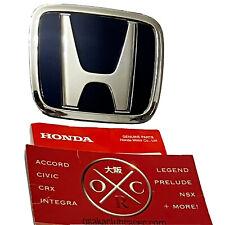 Genuine Oem Ze1 Honda Insight Front Emblem Hood Badge Royal Navy Blue 04-06 2005