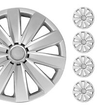 15 4x Set Wheel Covers Hubcaps For Vw Jetta Silver Gray