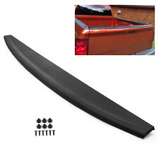 Fit For 09-19 Dodge Ram Tailgate Spoiler Top Protector Cover Molding Pp Black