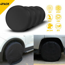 4 Pcs Waterproof 27 Wheel Tire Cover Rv Truck Car Camper Trailer Sun Protector