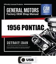 1956 Pontiac Factory Oem Shop Manuals On Usb