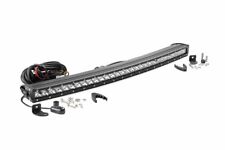 Rough Country 30-inch Curved Cree Led Light Bar-single Row Chrome Series 72730