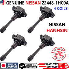 Genuine X4 Ignition Coils For 2012-2019 Nissan Versa Versa Note 22448-1hc0a