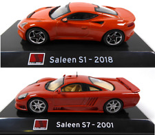Set Of 2 Sports Cars Saleen 143 Ixo Model Supercars Collection Diecast Sl2