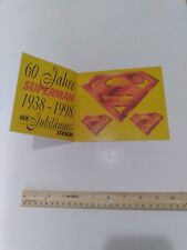 Rare 1998 Superman Stickers