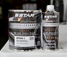 5 Star Advantage Galaxy Silver Met Single Stage Acrylic Urethane Auto Paint Kit