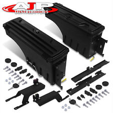 Left Right Storage Box Truck Bed Toolbox Set W Locks For 2015-2020 Ford F-150