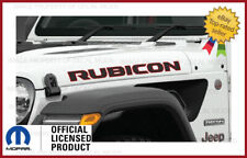 2x Jeep Wrangler Rubicon Hood Vinyl Decals Graphics Stickers Jl Fj5t6