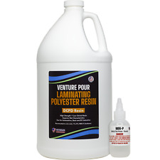 Polyester Resin 1 Gallon Whardener For Laminating Fiberglass Mat Biaxle Cloth