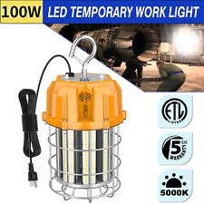 Led Temporary Work Light 100w High Bay Work Lights Construction Jobsite 14500lm