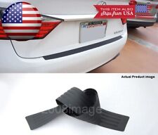 3 W X 35l Black Flexy Bumper Guard Cover Sill Scuff Protector Plate For Nissan
