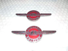1997 Ford Thunderbird Limited Edition Red Fender Emblem Set 2 Emblems Nice Oem