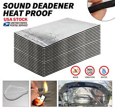 16 112sqft Car Floor Thermal Sound Deadener Heat Insulation Noise Reduce Mat