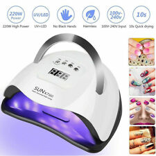 220w Nail Dryer Led Lamp Uv Light Polish Gel Curing Machine Electric Manicure
