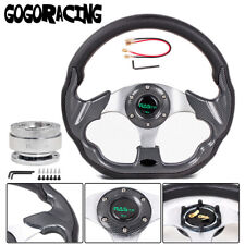 12.5 Universal D Shape Racing Steering Wheel Ball Quick Release Adapter Kit