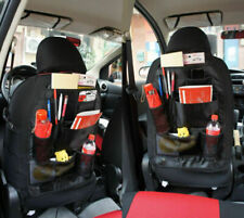 Black Auto Car Seat Back Tidy Organizer Holder Pocket Storage Bag Hanger Travel