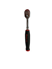 Snap-on Tools Usa New 14 Drive Red Soft Grip Long Handle Ratchet Thl72