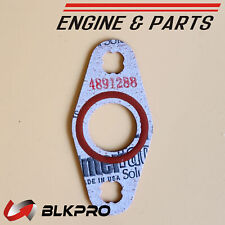 Turbo Oil Drain Gasket Made In Usa Material Exhaust For Dodge 5.9 6.7 Cummins
