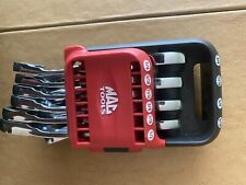 Mac Tools Stubby Offset Ratcheting Wrench Set 10-pc Sae 6 Pt.