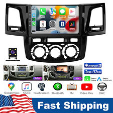 For Toyota Fortuner Hilux 2005-2014 Android 9 Carplay Car Stereo Radio Gps Navi