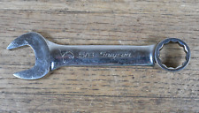 Snap-on Tools Oxi20b Midget Stubby Short 58 Sae 12-point Combination Wrench
