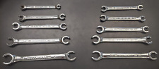 New Craftsman 10 Pc Sae Mm Flare Nut Wrench Set- 918mm 14 78- F. Ship