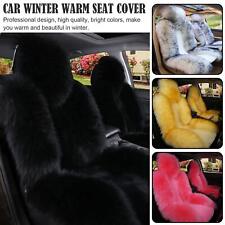 Genuine Australian Sheepskin Car Front Seat Cover Cushion Mat Long Wool Fur Hot