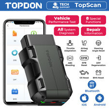 2024 Topscan Obd2 Scanner Car Diagnostic Tool Full System Bidirectional Control