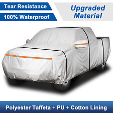 For Toyota Tacoma Pickup Truck Car Cover Thickened Cotton 100 Waterproof Sun Uv