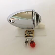 Hot Rod 1937 Ford Tail Light With Clear Custom Lens - Whiteamber Alternative