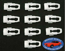 Ford Side Belt Body Fender Door Quarter Hood Trunk Molding Trim Clips 10pcs B