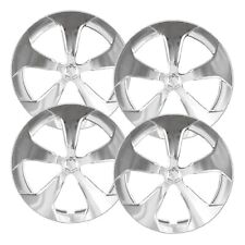 Set Of 4 15 Chrome Replica Hubcaps Wheel Covers For Toyota Prius 2010-2015