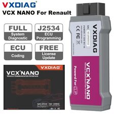 Vxdiag Vcx Nano Nx200 For Renault Can Clip Obd2 Car Diagnostic Ecu J2534 Scanner
