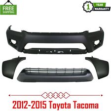 New Front Bumper Kit Textured Black For 2012-2015 Toyota Tacoma