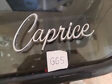1966 67 68 Chevy Caprice Fender Emblem Oem Gm 3873792