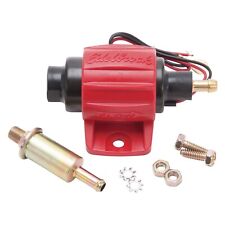 Edelbrock 17301 Micro In-line Electric Fuel Pump 38 Gph 7 Psi Max Gase85 Red