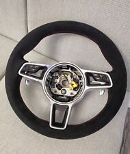 Porsche Oem Alcantara Like New Steering Wheel 991.2 911 Carrera Cayman 997macan