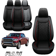 Luxury Leather Car Seat Covers For Dodge Ram 1500 2009-2023 2010-2023 2500 3500