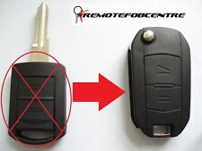 Rfc 2 Button Flip Key Case Upgrade For Vauxhall Opel Corsa C Tigra Remote Hu46