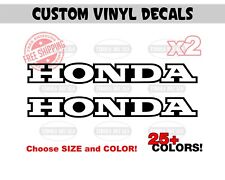 2x Honda Decals Honda Sticker 1 Set Helmet Boat Motorcycle Pwc Jetski Atv Car