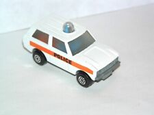 Vintage Matchbox Superfast 20 Rover Police Patrol Pink Light Special