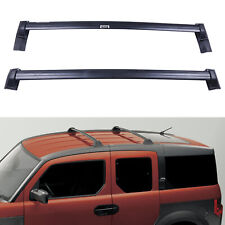 Roof Rack Set Cross Bar Black For 2003-2011 Honda Element Luggage Cargo Carrier