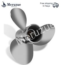 Meruzue 10 14x16 Boat Propeller Fit Suzuki Engine 35-65hp13 Spline Toothrh